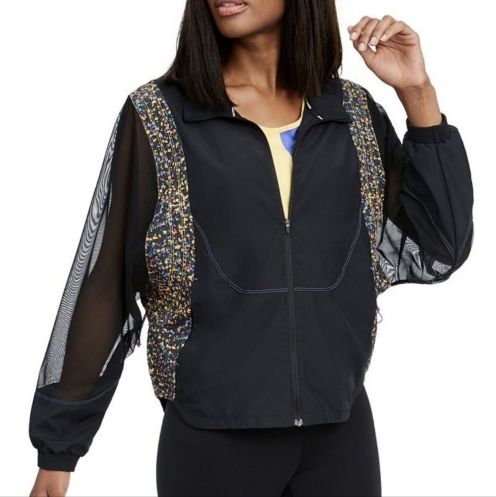 Nike | Icon Clash Sheer Sleeve Packable Running Jacket Confetti